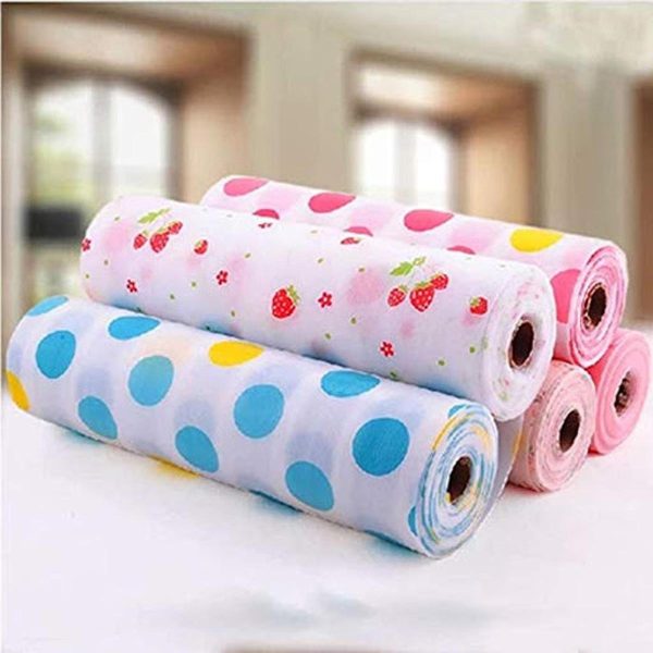 Kitchen and Drawer Liner Cabinet Pad Dust-Proof Damp-Proof Paper Waterproof Table Mat, Cabinat Roll (Size 45x160cm)