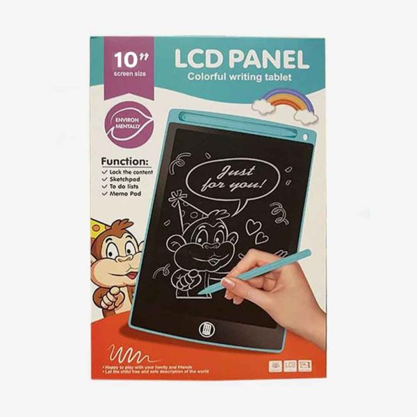 Multi  Colour Writing Tablet (10 Inches) For Kids