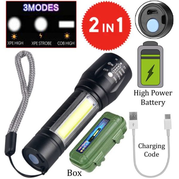 2 In 1 Torch Light