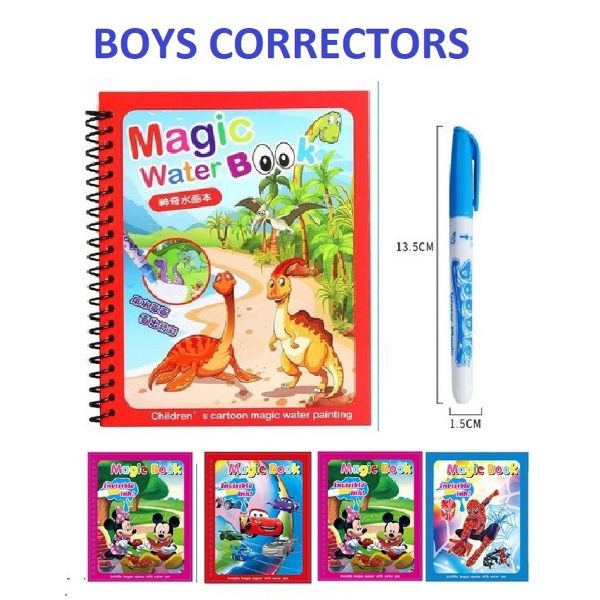 Magic Water Book Painting Drawing Coloring Board Book Doodle & Pen