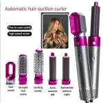 5in1 Electric Comb for Straightening Dry or Wet Hair, Hot Air Brush, Comb for Curling and Styling Hair, Hair Dryer Styler - Image 4