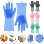 Silicon Dish Washing Gloves - Image 2