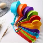 Rainbow Colours Measuring Spoon 10pcs Set - Image 2
