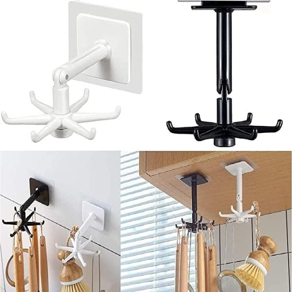 360 Degree Rotating Kitchen Storage Hook