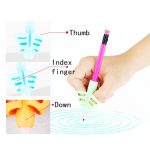 Children Pencil Holder Tools Silicone Two Finger Ergonomic Posture - Image 3