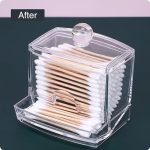 Acrylic Cotton Swabs Storage Holder - Image 2