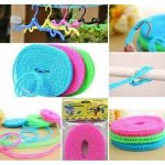 5 Meters Cloth Hanging Clothesline Rope - Plastic - Image 2