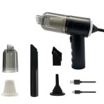 3 In 1 Portable Vacuum Cleaner Duster Blower Air Pump Wireless Hand-Held Cleaning For Car Home - Image 2