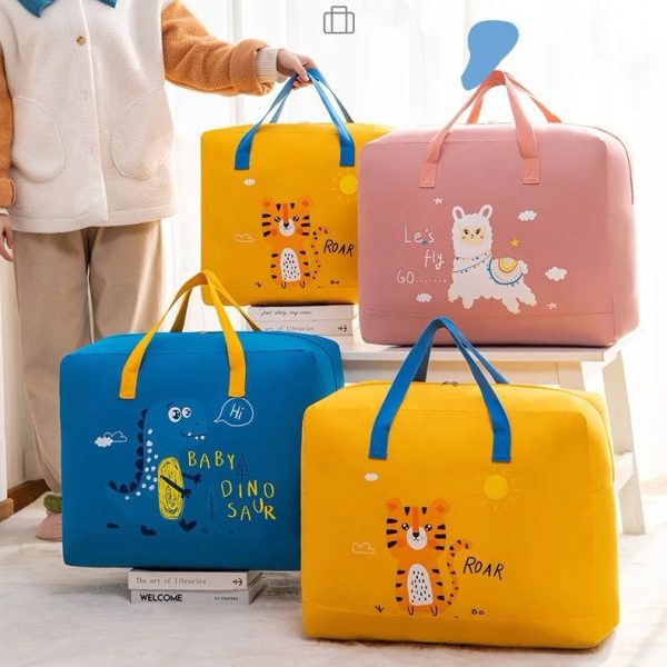 Dino And Kitty Storage Bag