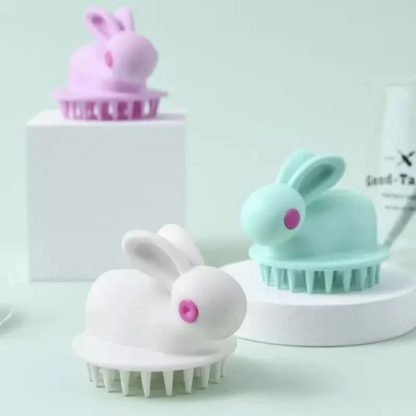 Silicon Rabbit Bath Brush