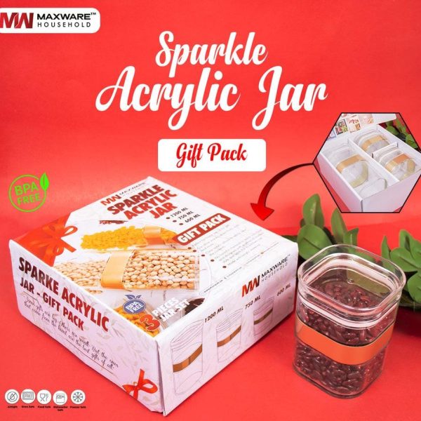 Sparkle Acrylic Jar Gift Pack