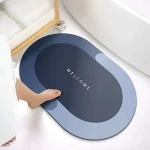 Water Absorbent Anti Slip Bathroom Mat