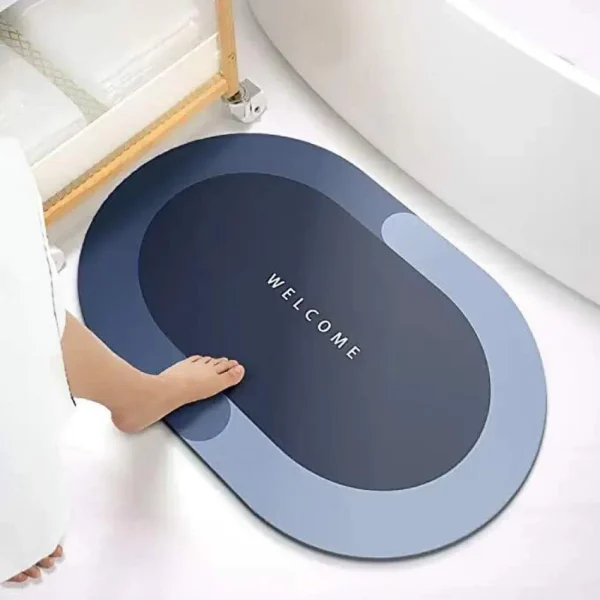 Water Absorbent Anti Slip Bathroom Mat