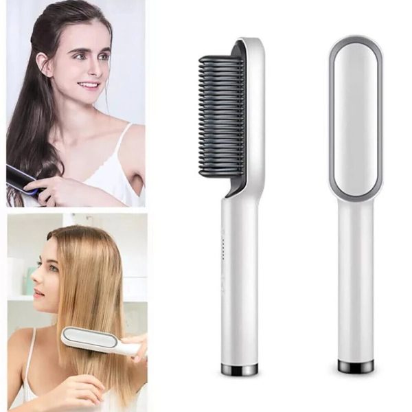 909 Brush Hair Straightener