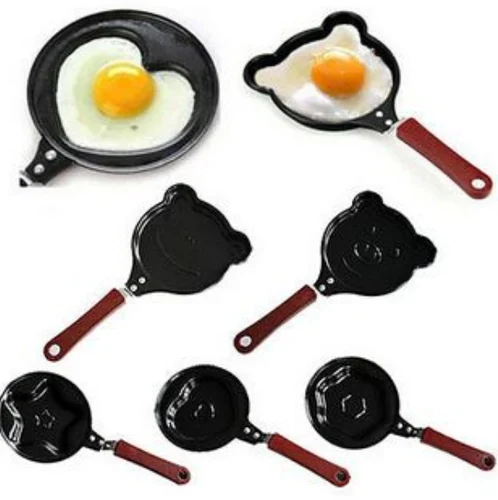 Egg Fry Pan Pack Of 5 Random Shapes