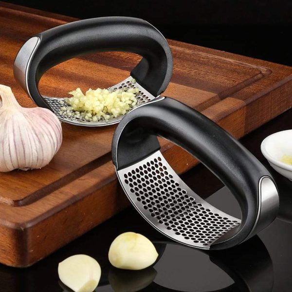 Stainless Steel Manual Garlic Press