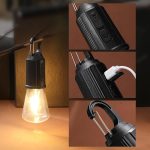 Rechargeable warm bulb.